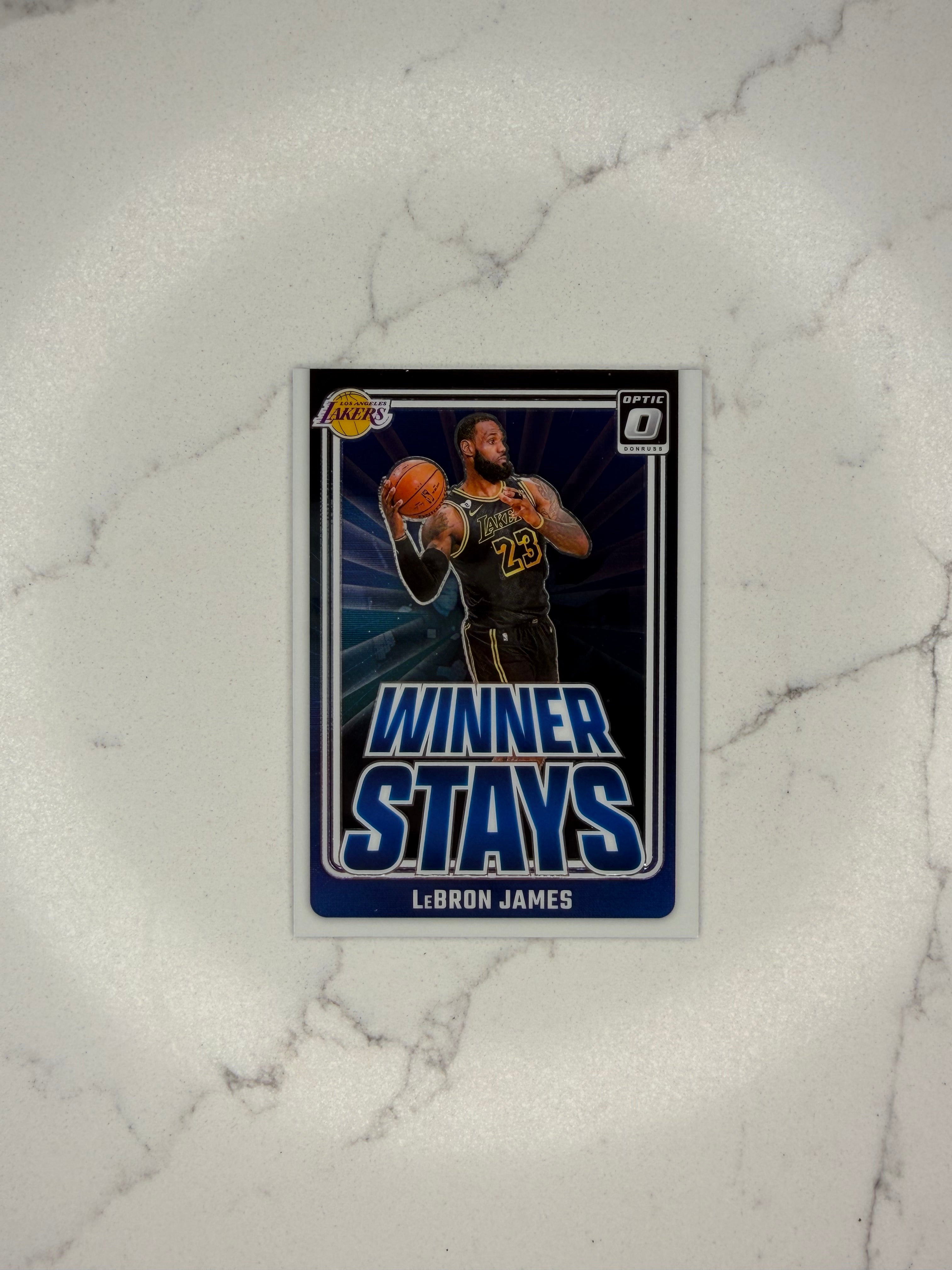 LeBron James “Winner stays”