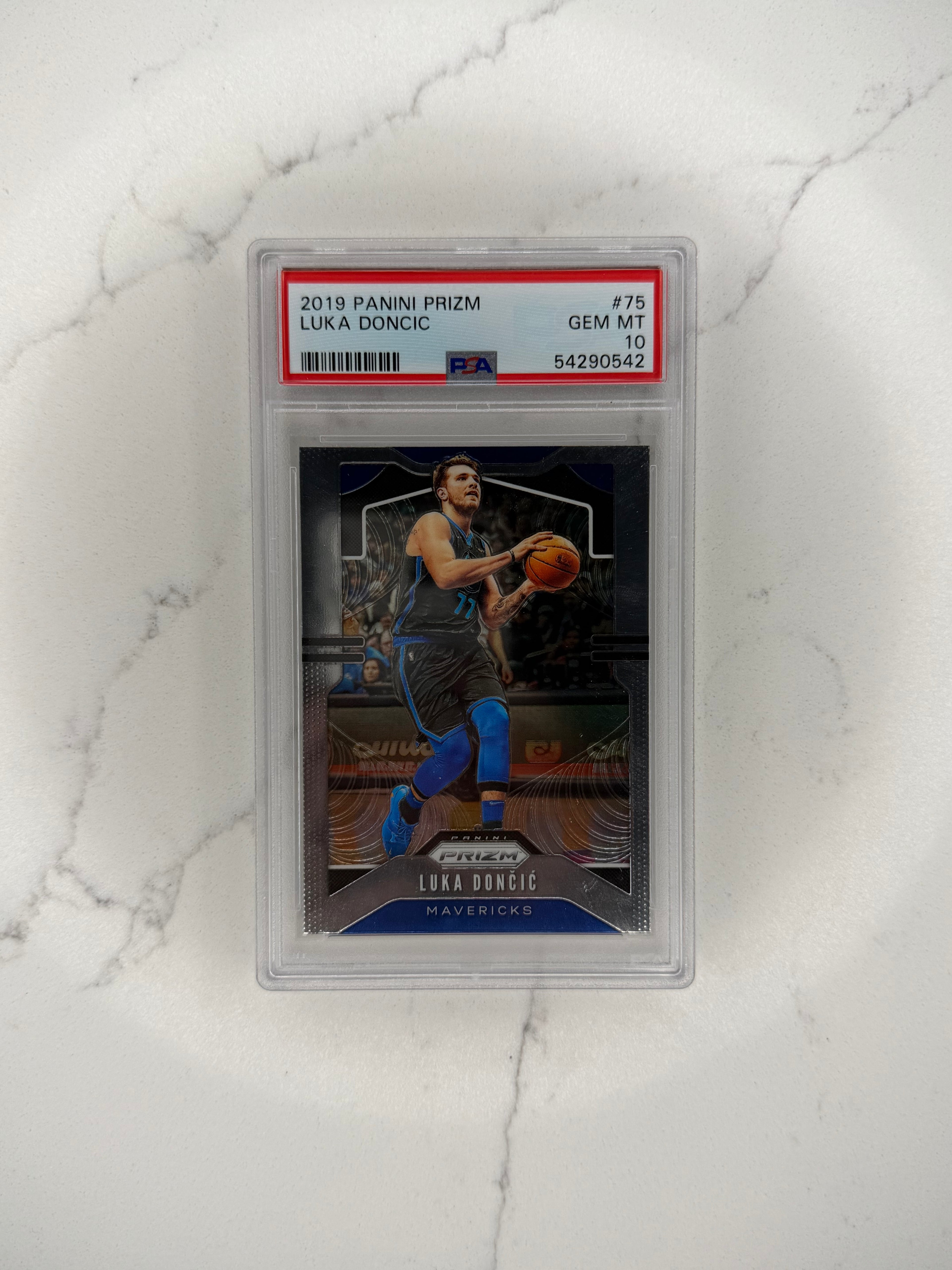 Luka Doncic Panini Prizm 2019 PSA 10