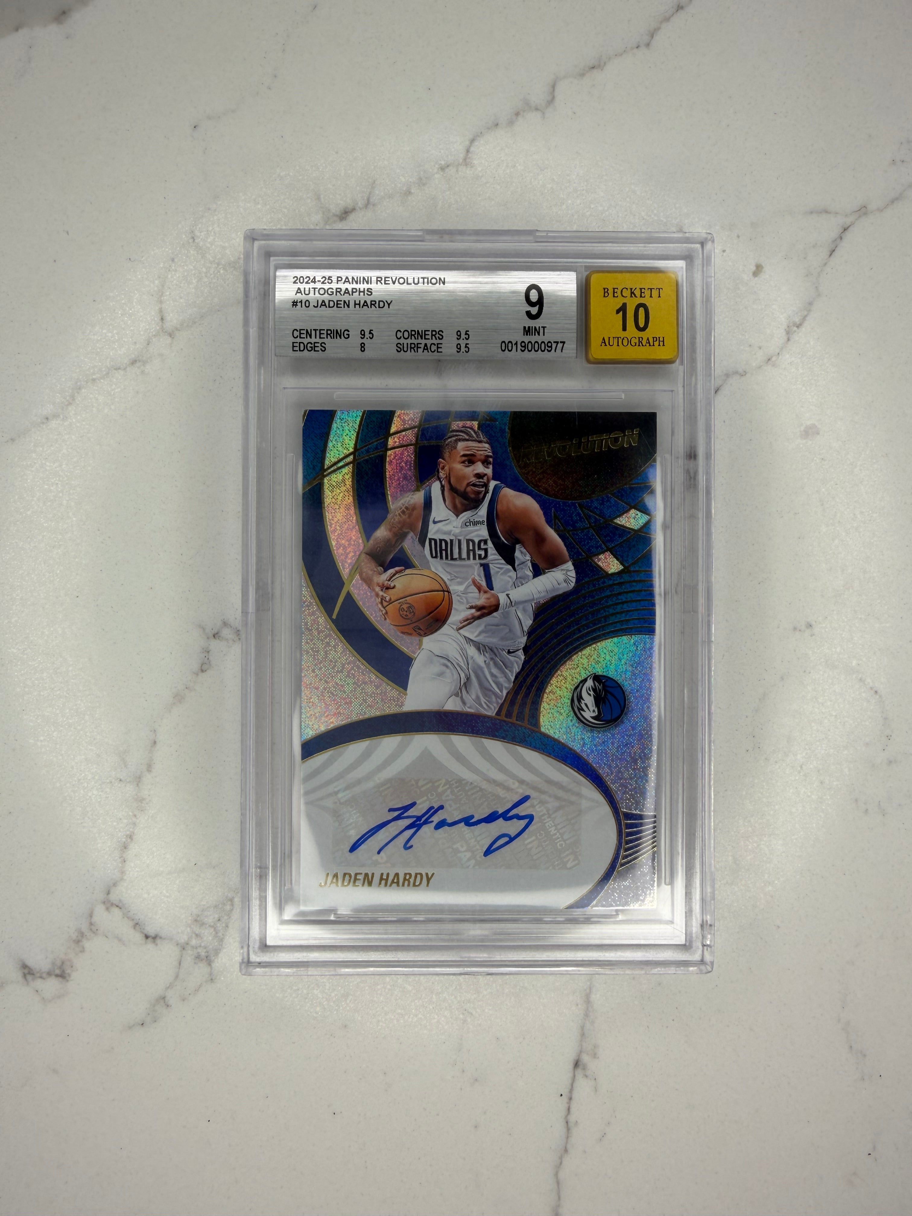 Jaden Hardy Auto BGS 9