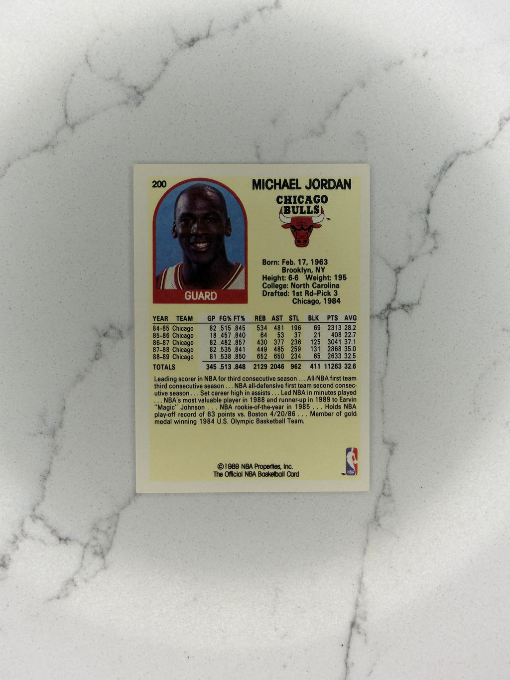 Michael Jordan 89’