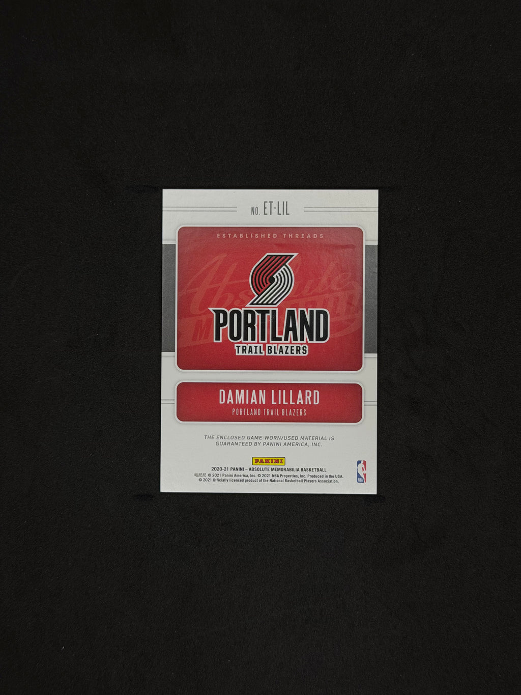 Damian Lillard (patch)
