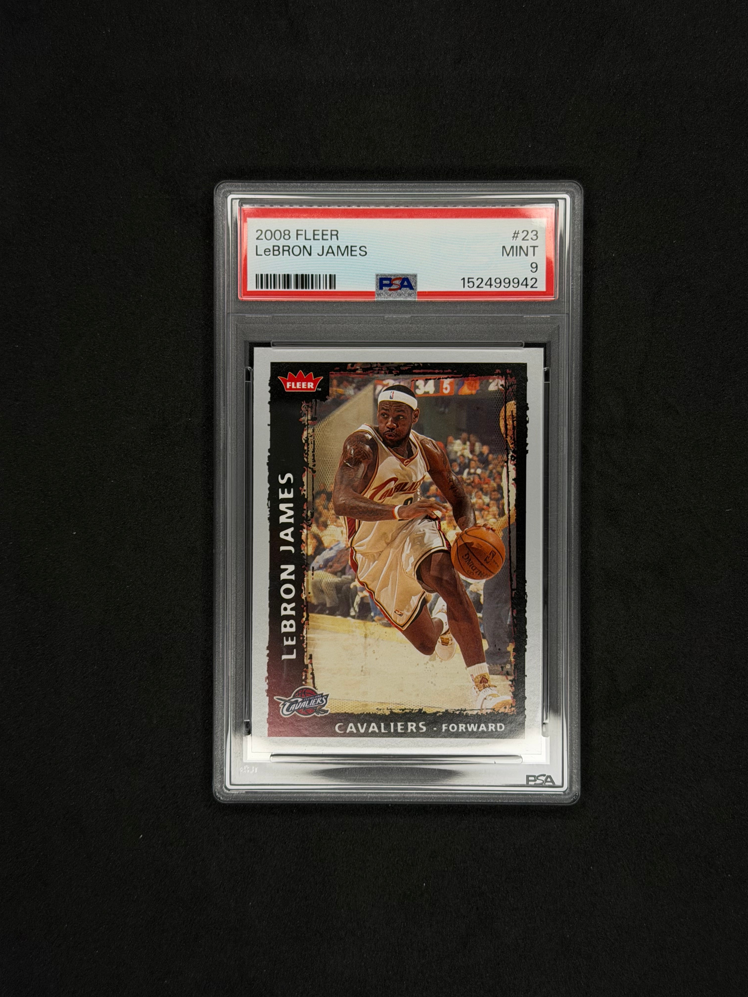 LeBron James PSA MT 9