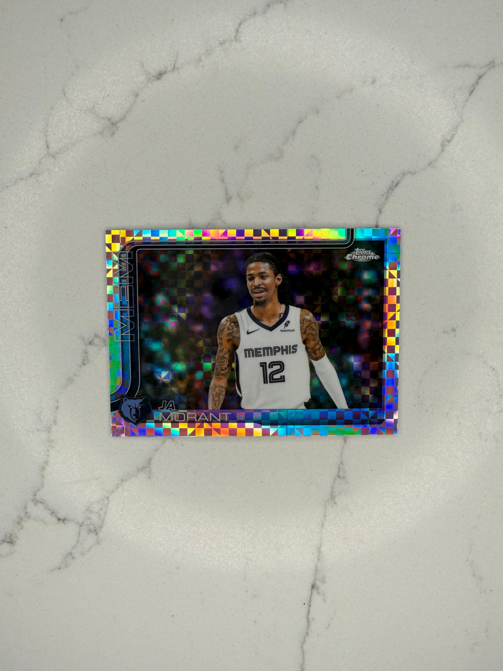 Ja Morant Topps Chrome 25’