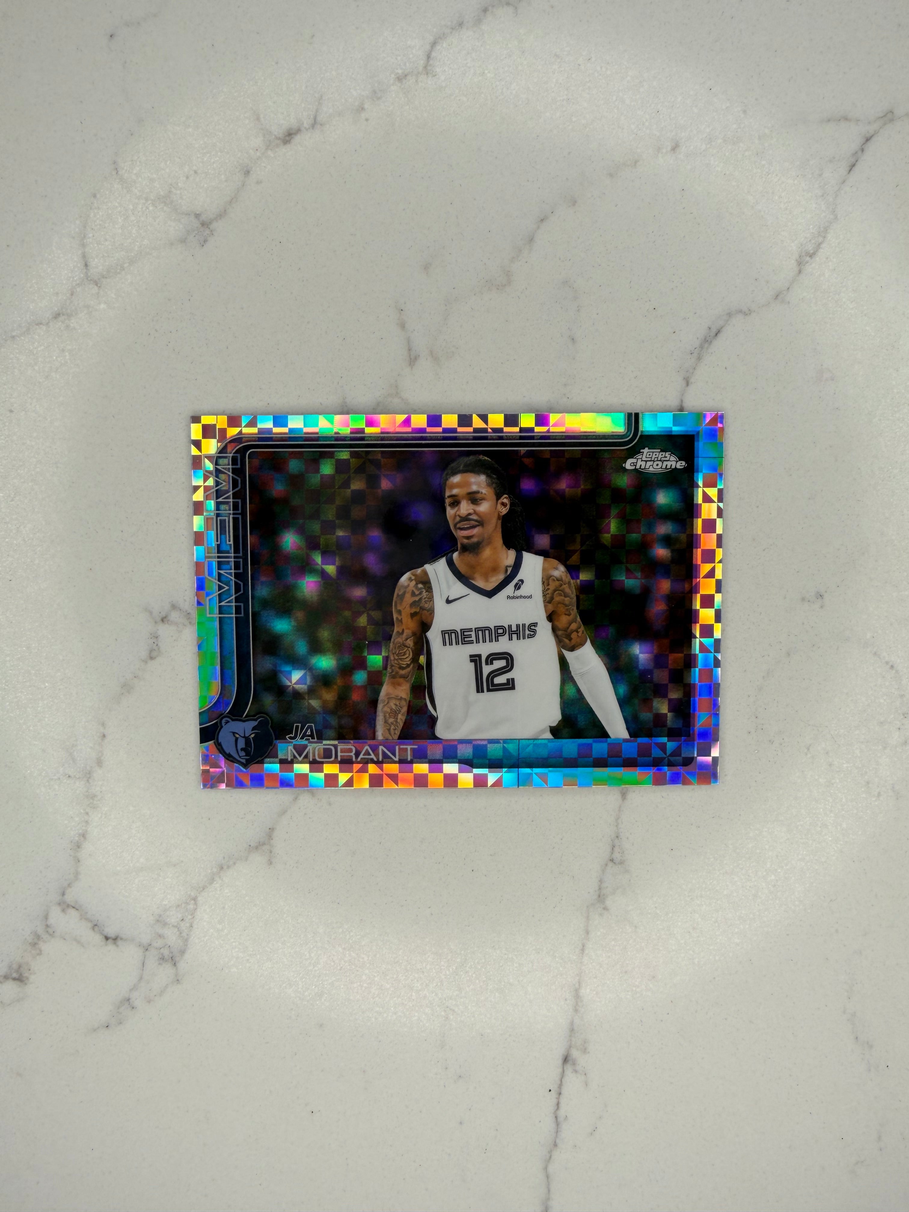 Ja Morant Topps Chrome 25’
