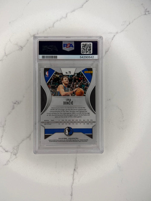 Luka Doncic Panini Prizm 2019 PSA 10