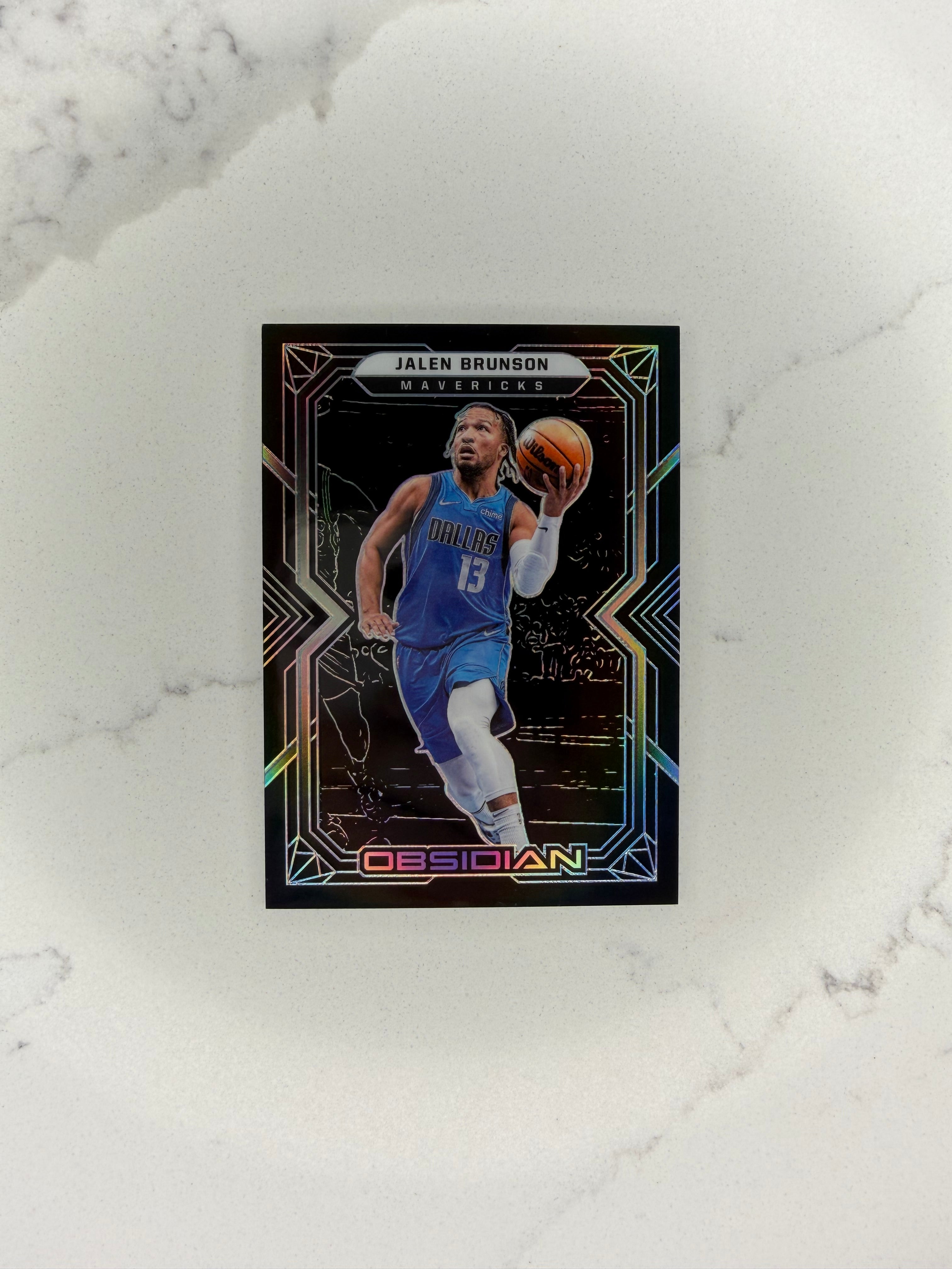 Jalen Brunson Panini Obsidian #88