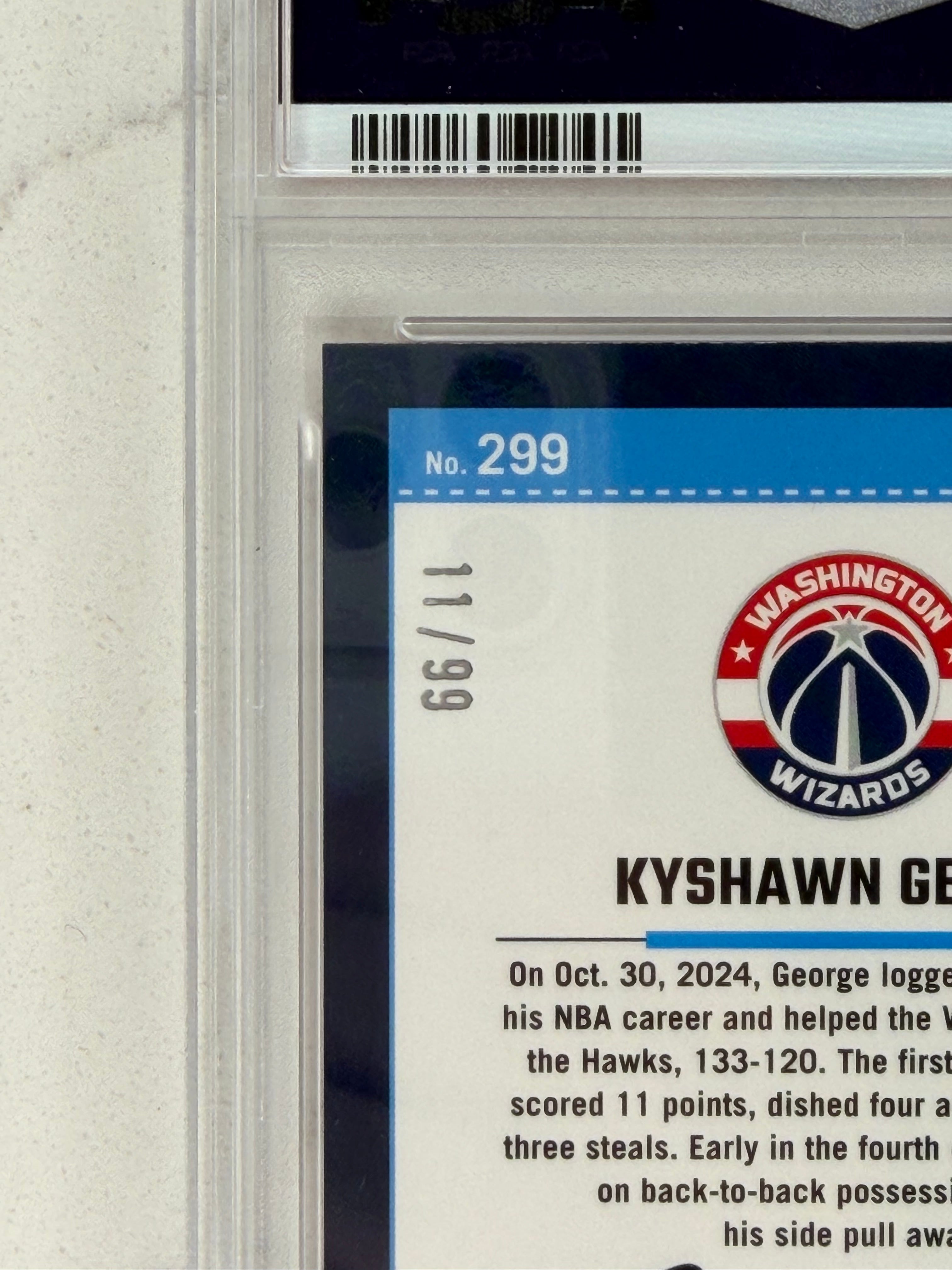 Kyshawn George Rated Rookie Red