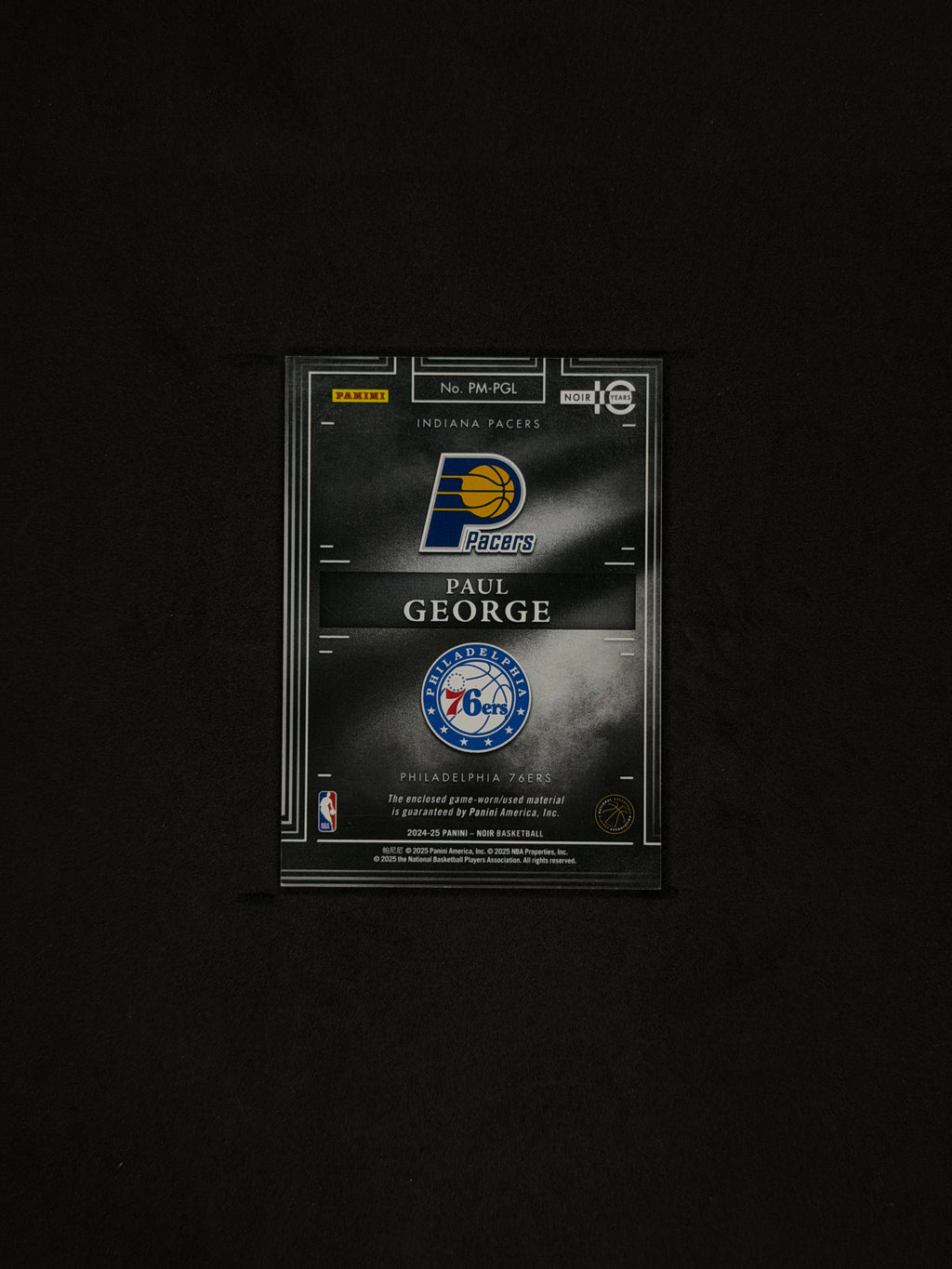 Paul George (triple patch)