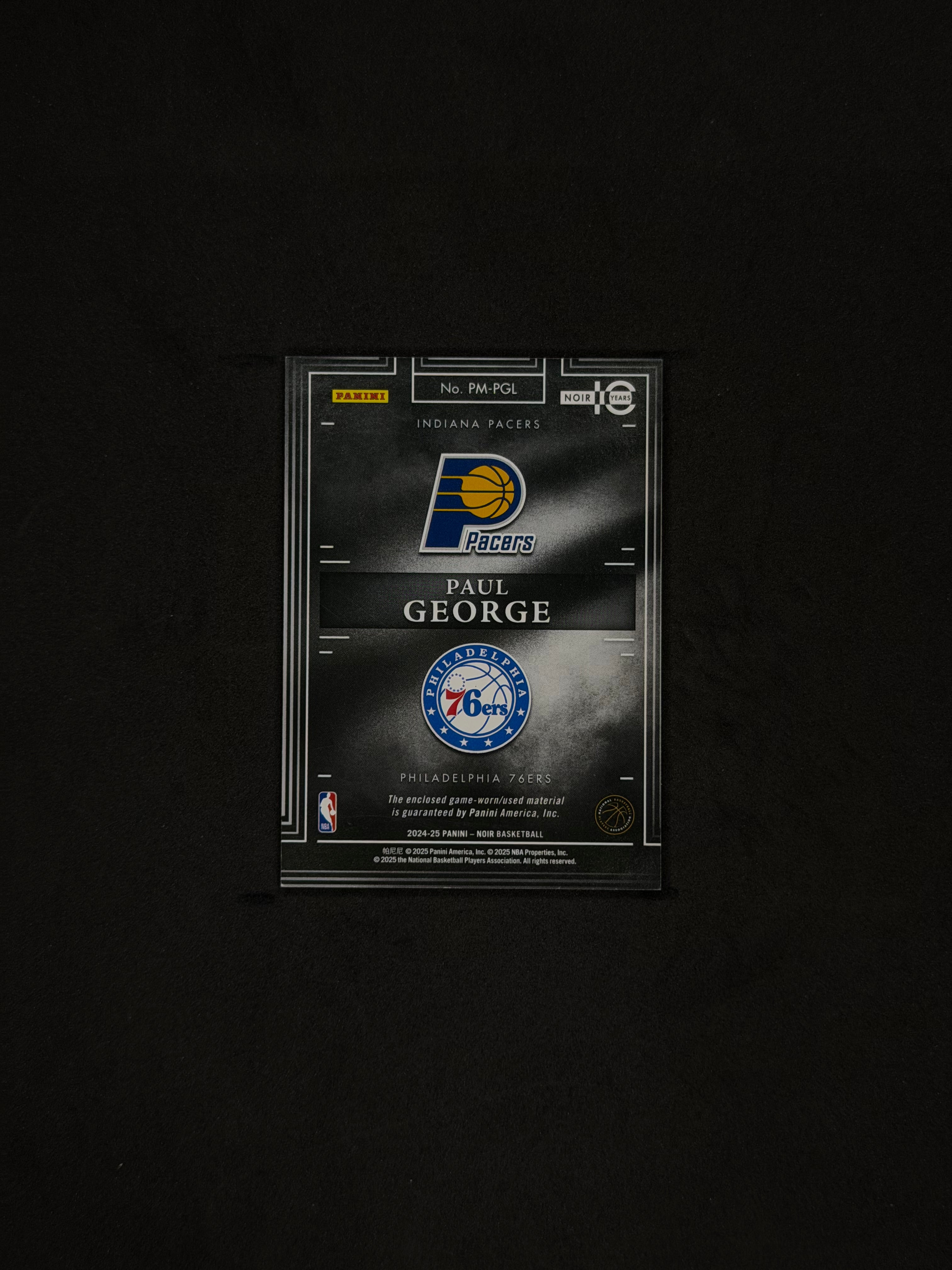 Paul George (triple patch)