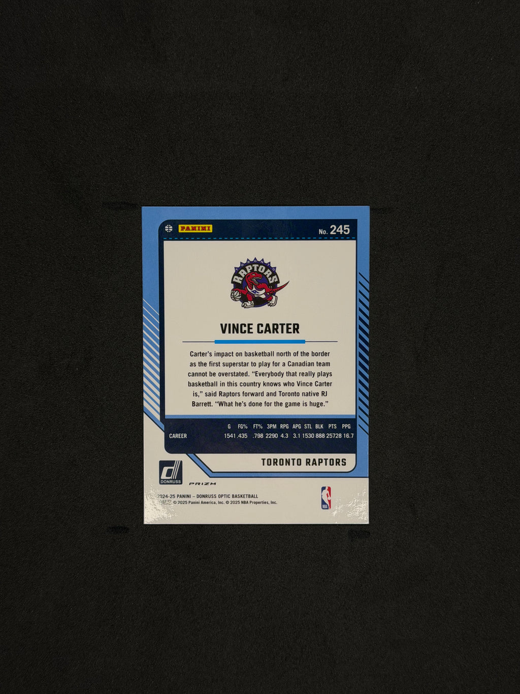 Vince Carter 24’-25’