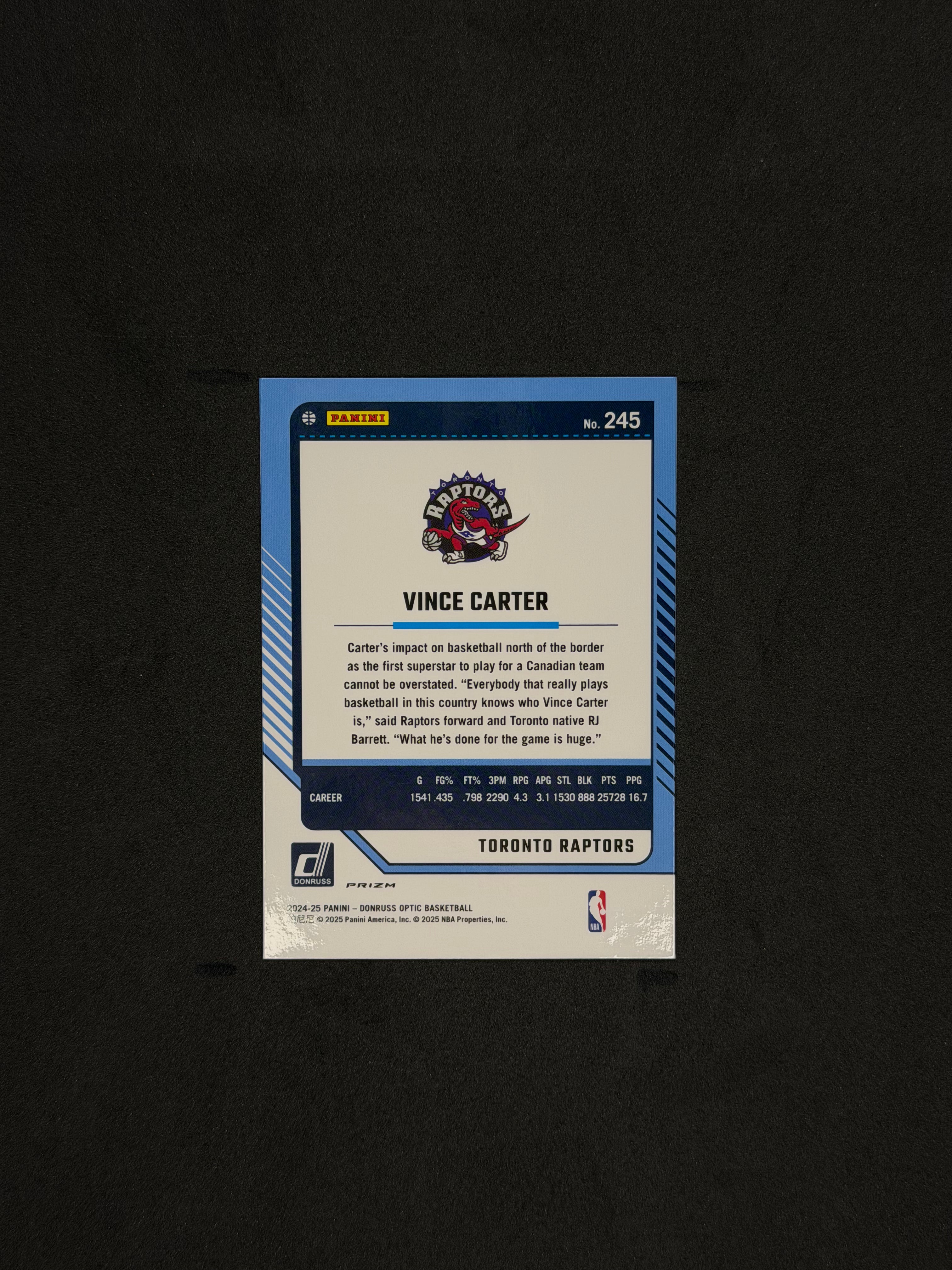 Vince Carter 24’-25’